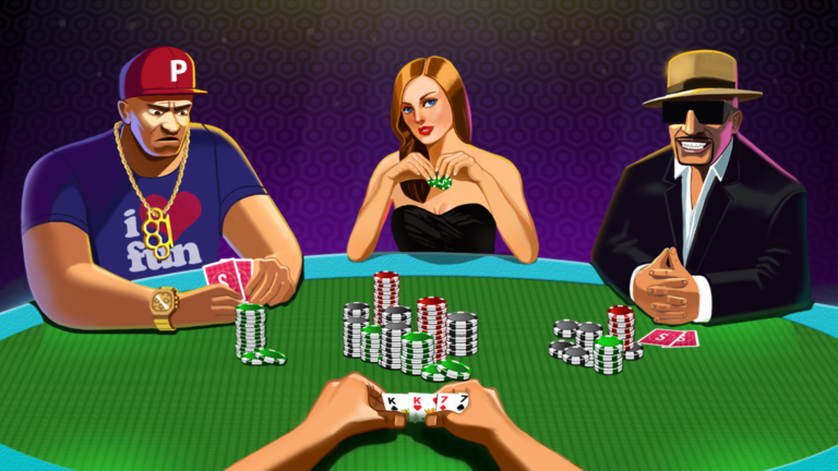 playing poker online