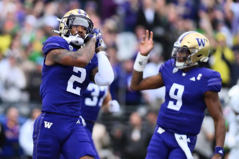Washington moves into Top 5